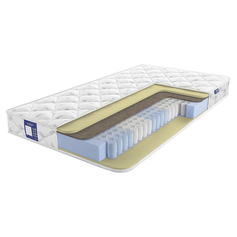 Матрас с независимыми пружинами CityFlex Magic H2KH2 Средне-жесткий / Средне-жесткий 70x200